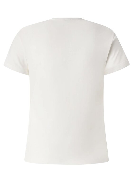 PINKO PINKO T-shirt Intenso t-shirt jersey ricamo logo a filo Bianco Slim Fit