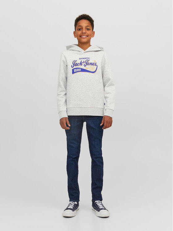 Jack & Jones Junior Jack & Jones Junior Bluza 12212287 Szary Regular Fit
