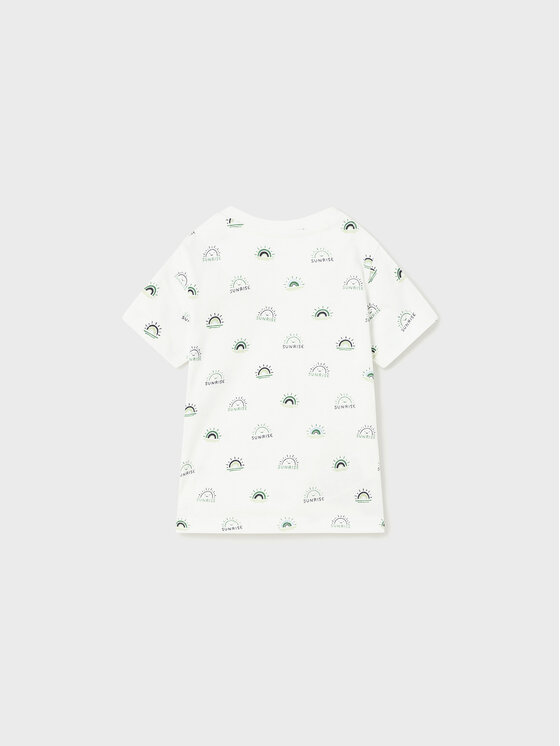 Mayoral Mayoral 3-dílná sada t-shirt, top a kraťasy 1645 Barevná Regular Fit