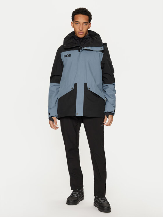 4F 4F Snowboard jakna 4FWAW24TTJAM509 Plava Regular Fit
