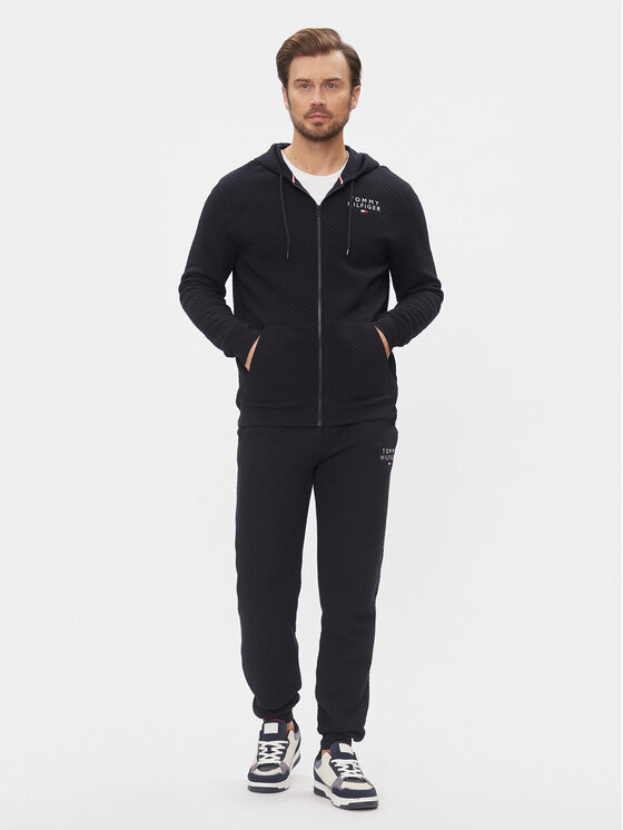 Tommy Hilfiger Tommy Hilfiger Donji dio trenerke UM0UM02983 Tamnoplava Regular Fit