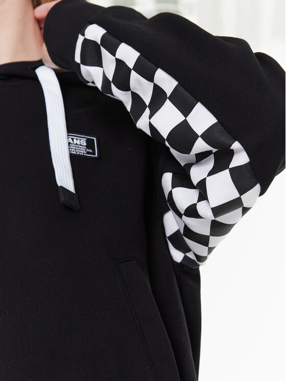 Vans Vans Bluza Boom Boom Check It VN00045D Czarny Relaxed Fit