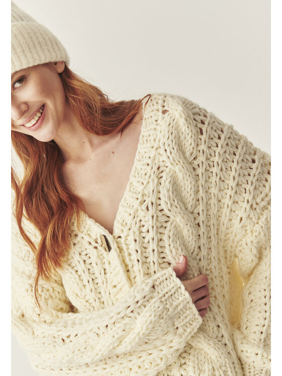 TATUUM TATUUM Sweter UNA Kremowy