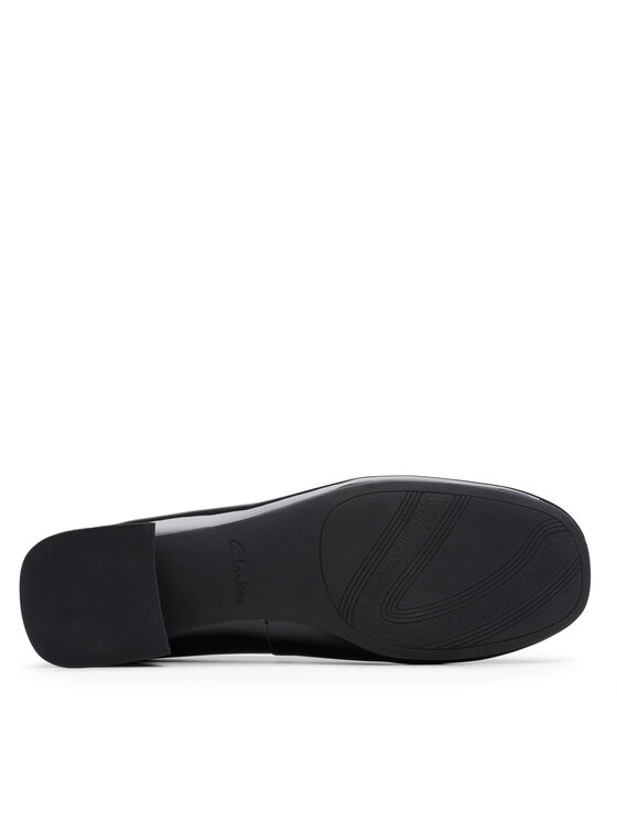 Clarks Clarks Baleriny Daiss 30 Shine 26174712 Czarny