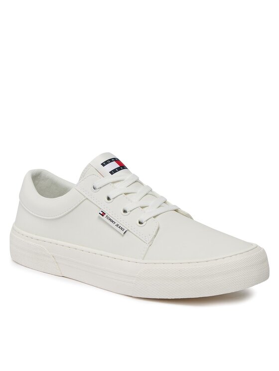 Tommy Jeans Tommy Jeans Tenisice Tjm Vulc. Skate Derby Ess EM0EM01400 Écru