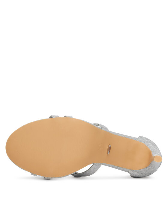 DeeZee DeeZee Sandale F89725-88 Srebrna