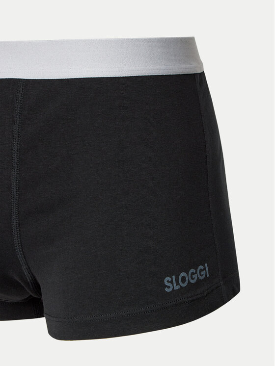Sloggi Sloggi Set 2 parov boksaric 10218013 Črna
