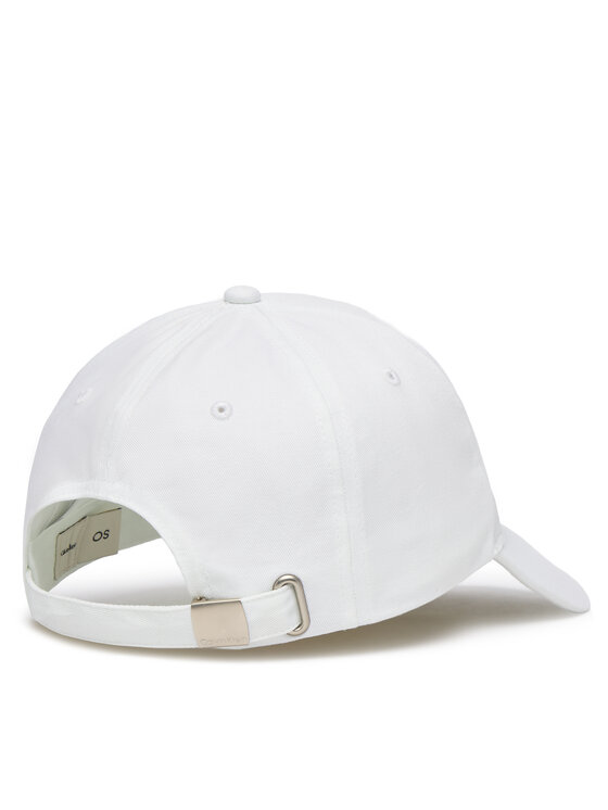 Calvin Klein Calvin Klein Kšiltovka Monologo Printed Baseball Cap LV04K5027G Bílá