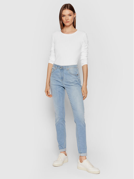 United Colors Of Benetton United Colors Of Benetton Blūze 3GA2E16F9 Balts Regular Fit