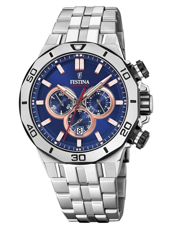 Festina Festina Zegarek F20448/1 Srebrny