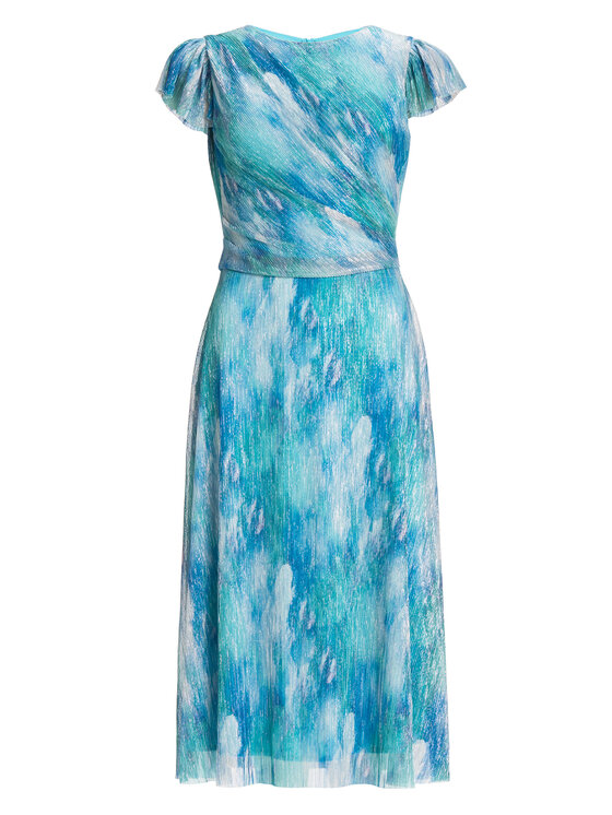 Swing Swing Φόρεμα κοκτέιλ 5AI21300 Μπλε Regular Fit