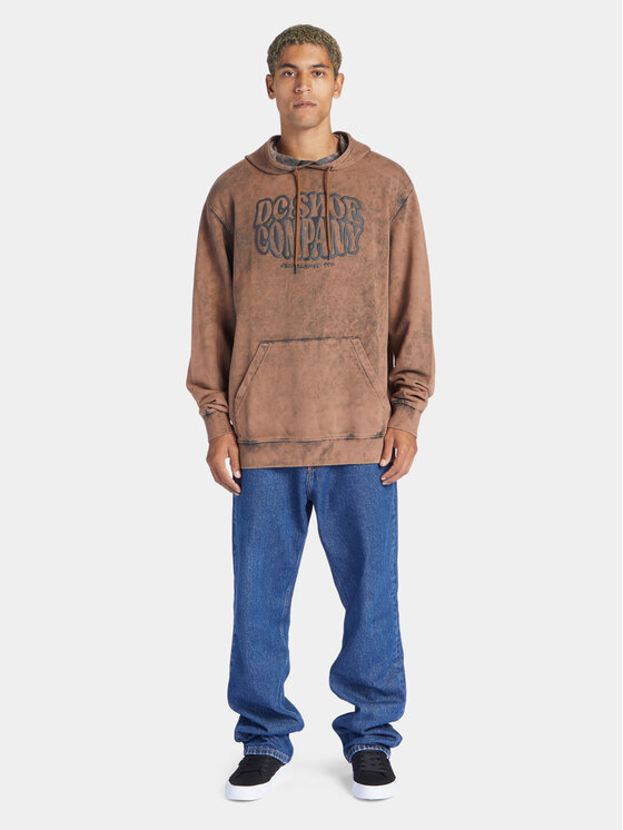 DC Shoes DC Shoes Felpa Contour ADYFT03381 Marrone Regular Fit