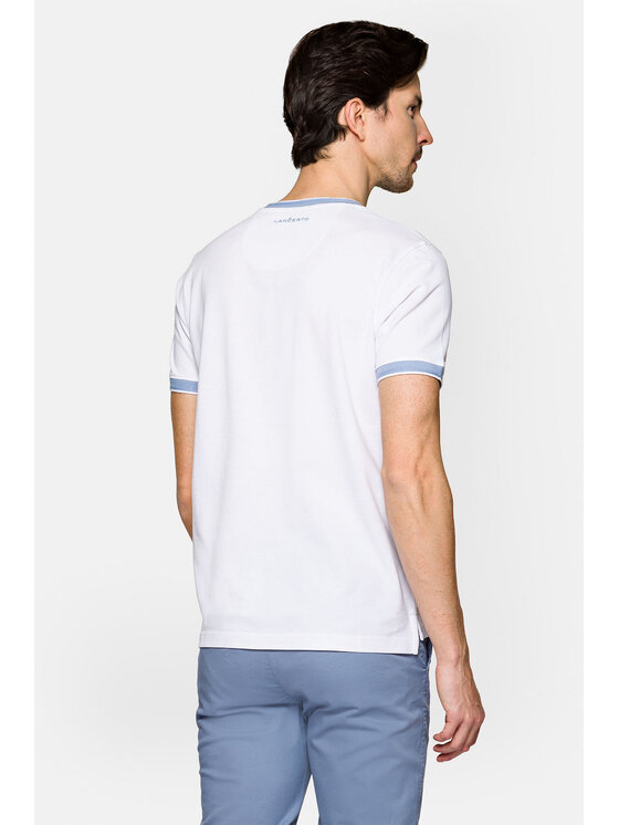 Lancerto Lancerto Polo Rafael Biały Regular Fit