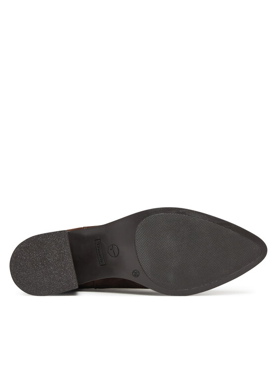 Tamaris Tamaris Kotníková obuv s elastickým prvkem 1-25301-45 Hnědá