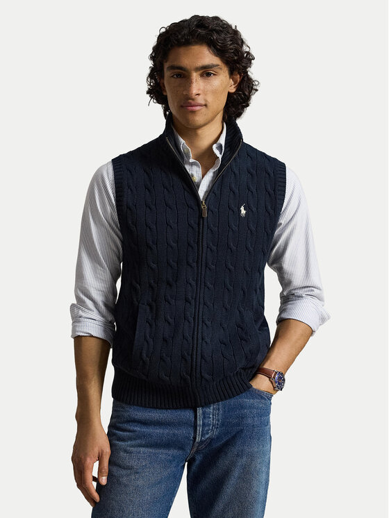 Polo Ralph Lauren Polo Ralph Lauren Megztinis 710B23522003 Tamsiai mėlyna Regular Fit