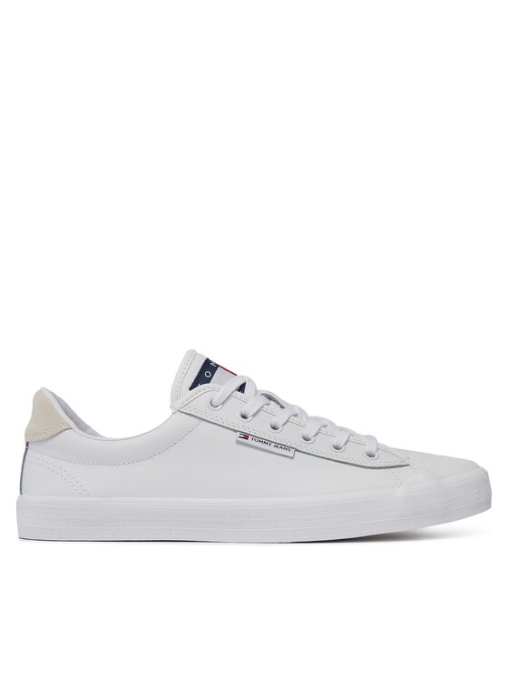 Sneakers Tommy Jeans Th Central Cc And Coin Alb