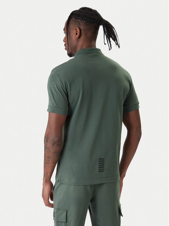 EA7 Emporio Armani EA7 Emporio Armani Polo majica 8NPF14 PJVQZ U7260 Zelena Regular Fit