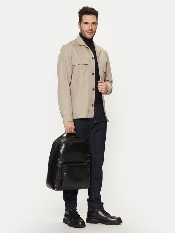 Calvin Klein Jeans Calvin Klein Jeans Hátizsák Tumbled Zip Top Backpack43 Pu K50K512989 Fekete