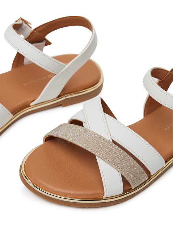 Tommy Hilfiger Tommy Hilfiger Sandały T3A2-33779-0273X M Biały