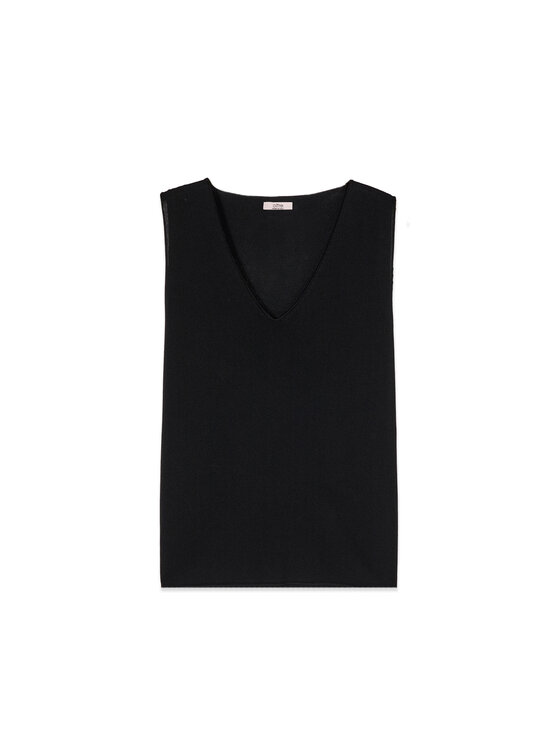 Oltre Oltre Sweter M527J005299N033 Czarny Slim Fit