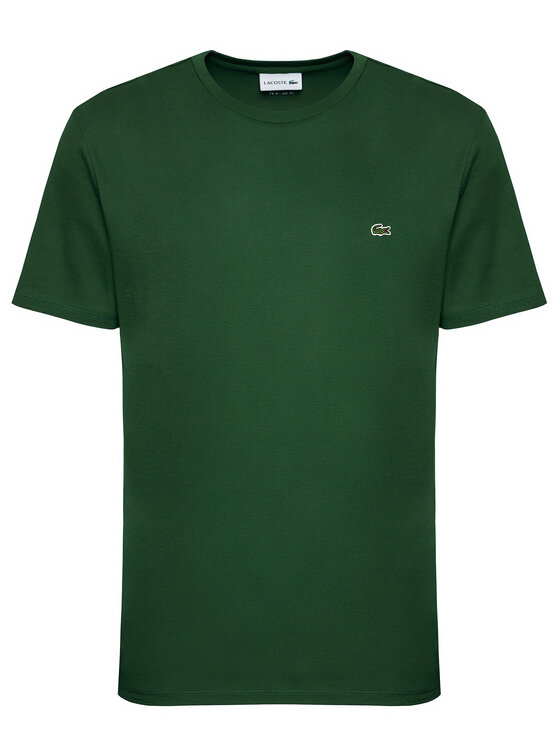 Lacoste Lacoste T-Shirt TH6709 Zielony Regular Fit