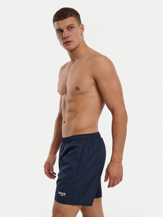 BOSS BOSS Pantaloni scurți pentru înot Swordfish 50554613 Bleumarin Regular Fit