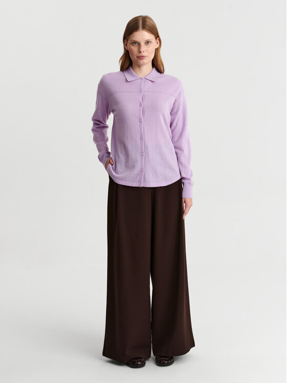 TATUUM TATUUM Košeľa ELARA Fialová Loose Fit