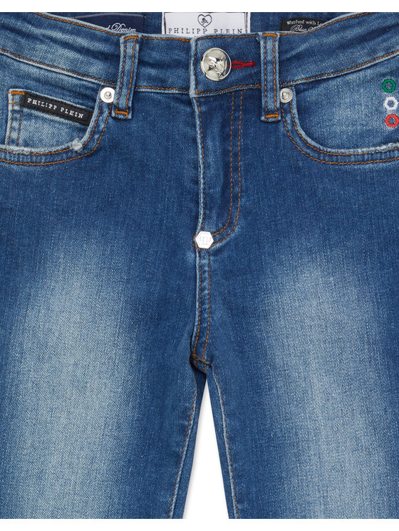 PHILIPP PLEIN PHILIPP PLEIN Jeansy 28127 Błękitny Skinny Fit