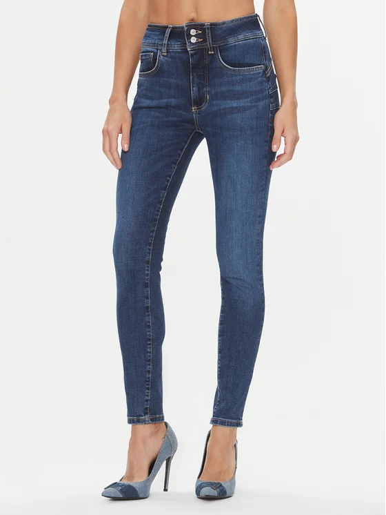 Guess Jeans W3YA35 D52F1 Dunkelblau Skinny Fit