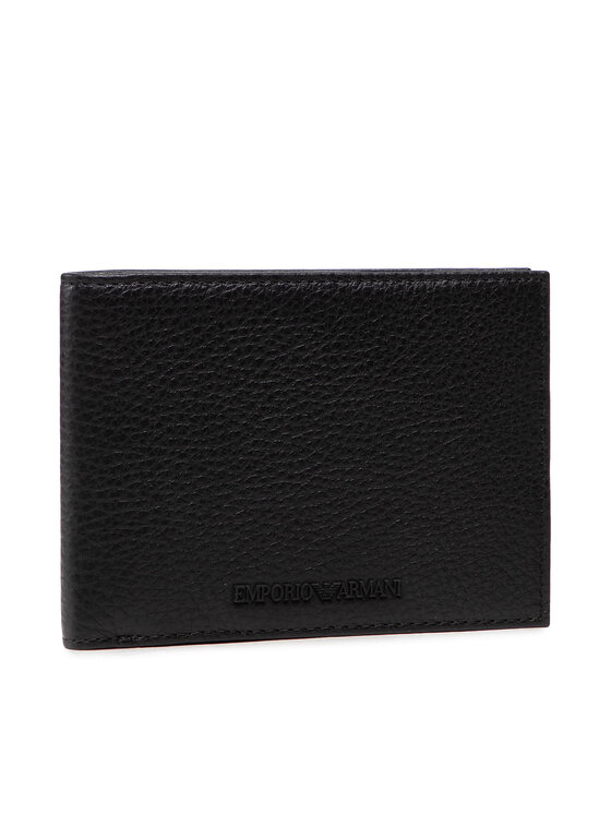 Emporio Armani Emporio Armani Компелкт портфейл и ключодържател Y4R222 Y068E 80001 Черен
