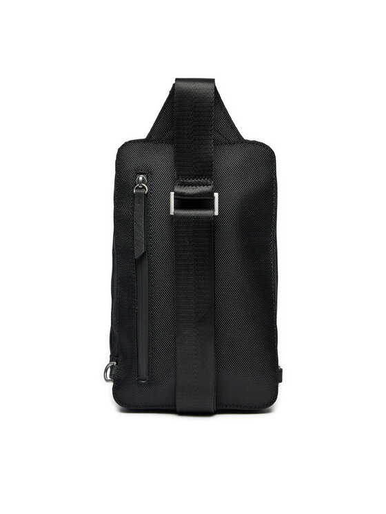 Guess Guess Geantă crossover Lugano HMLUHN P5117 Negru