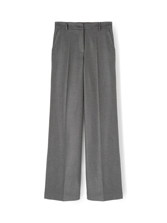 Motivi Motivi Pantaloni di tessuto P255Q704477N013 Grigio Regular Fit
