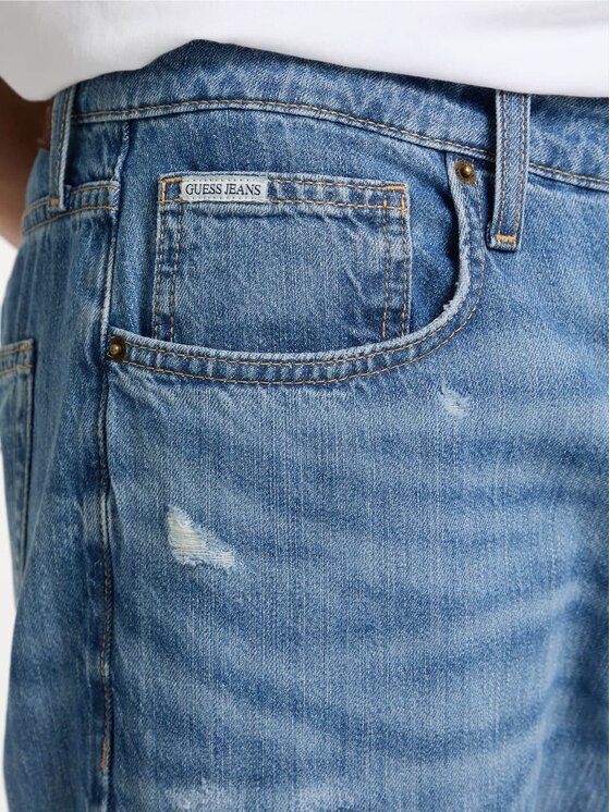 Guess Jeans Guess Jeans Jeansy 174347 Niebieski Regular Fit