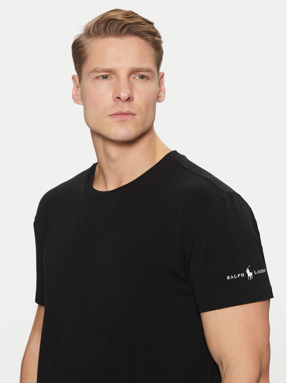 Polo Ralph Lauren Polo Ralph Lauren 3 marškinėlių komplektas 714965508001 Juoda Slim Fit