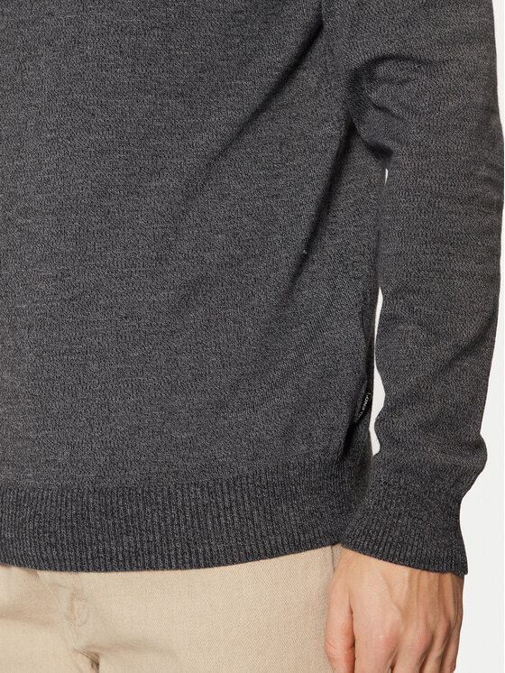 Blend Blend Rollkragenpullover 20717261 Schwarz Regular Fit