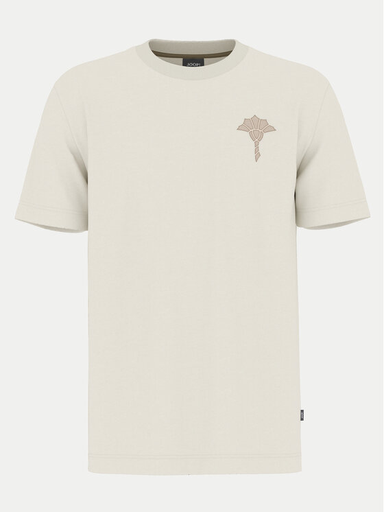 JOOP! JOOP! T-Shirt 17 JJ-03Brisko 10017941 30044674 Beżowy Regular Fit
