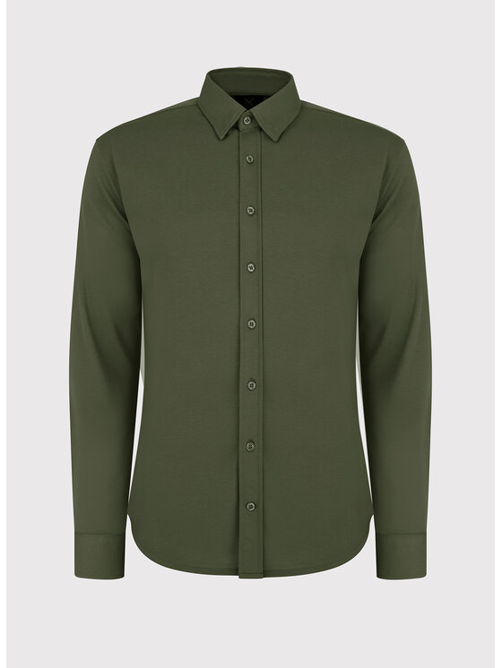 Pako Lorente Pako Lorente Koszula P24WF-1X-031 Zielony Slim Fit