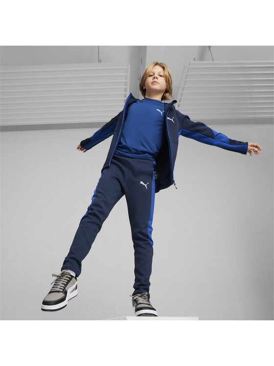 Puma Puma Bluza 679196 Niebieski Regular Fit