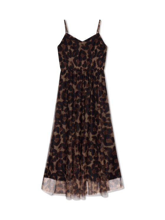 Fiorella Rubino Fiorella Rubino Abito da sera 7085L001282N0V2 Marrone Flared Fit