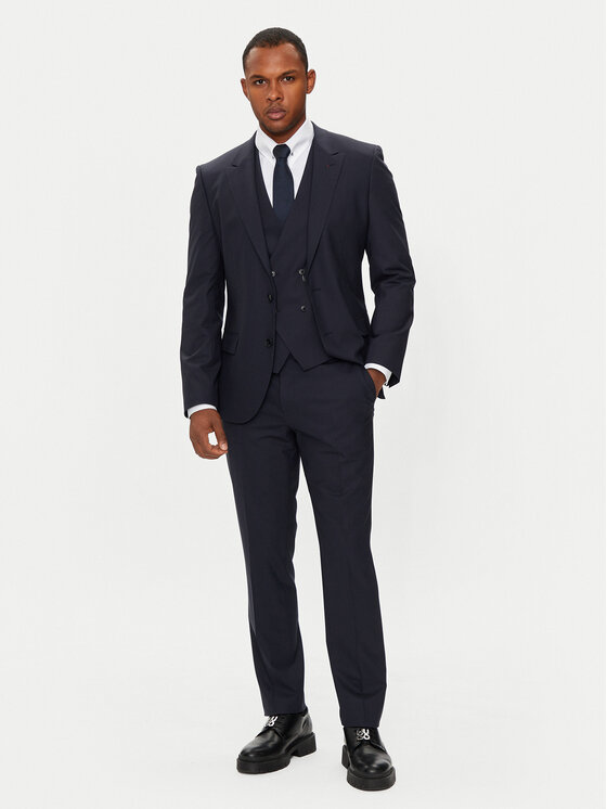 Hugo Oblek Henry/Getlin234 50530119 Tmavomodrá Regular Fit