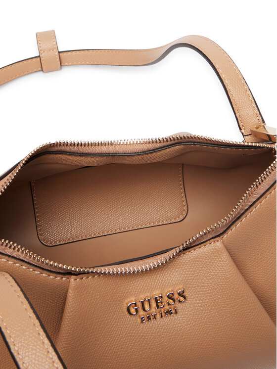 Guess Guess Дамска чанта Amorette HWBG78 98080 Тъмнобежов