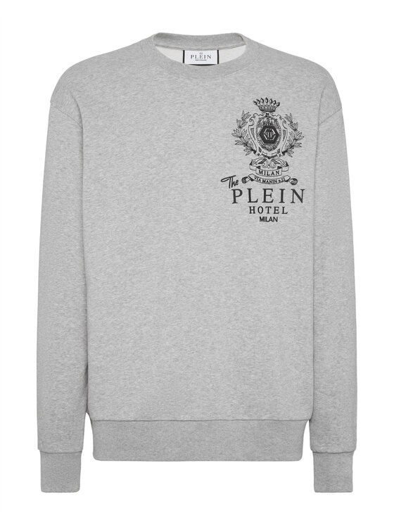 PHILIPP PLEIN PHILIPP PLEIN Bluza 25961 Beżowy Regular Fit