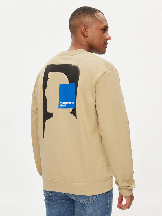 Karl Lagerfeld Jeans Karl Lagerfeld Jeans Pluus 241D1807 Beež Regular Fit