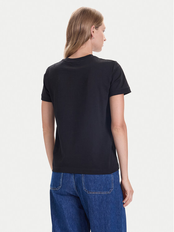 Guess Guess T-Shirt V5BI16 K8FQ4 Μαύρο Regular Fit