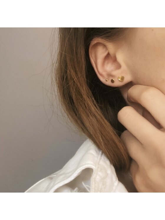 ANIA KRUK ANIA KRUK Piercing SMVKS0450Z Żółte złocenie