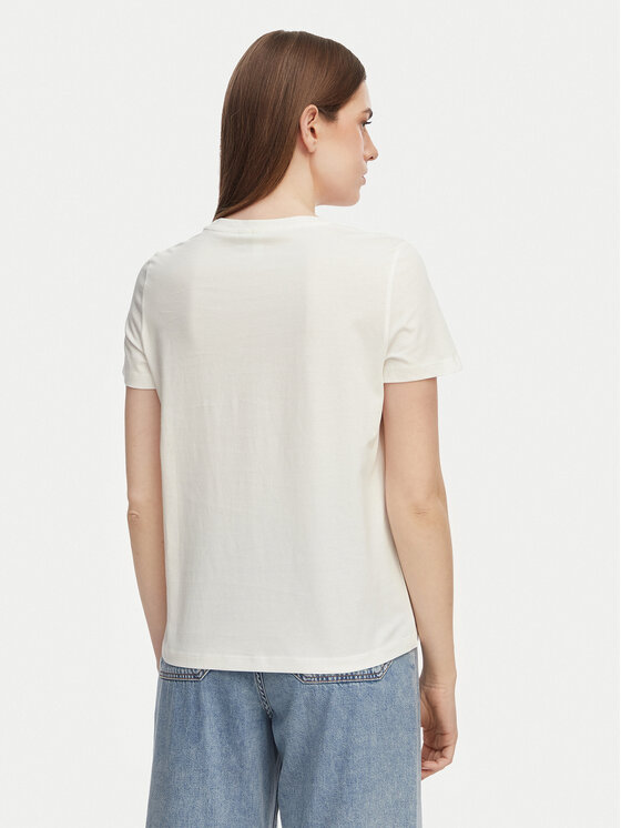 Vero Moda Vero Moda T-Shirt Jida 10340948 Biały Regular Fit