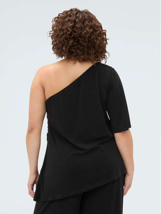 Fiorella Rubino Fiorella Rubino T-Shirt G026L009423N033 Czarny Regular Fit