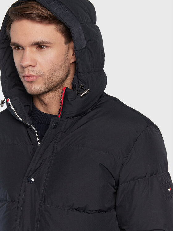 Tommy Hilfiger Tommy Hilfiger Pehelykabát MW0MW27683 Sötétkék Regular Fit