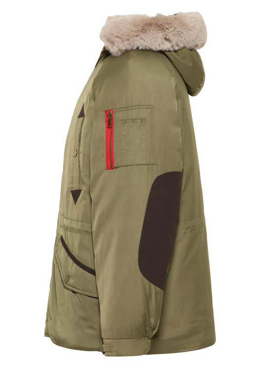 Mustang Mustang Winterjacke Scottsdale 1016900 Grün Regular Fit