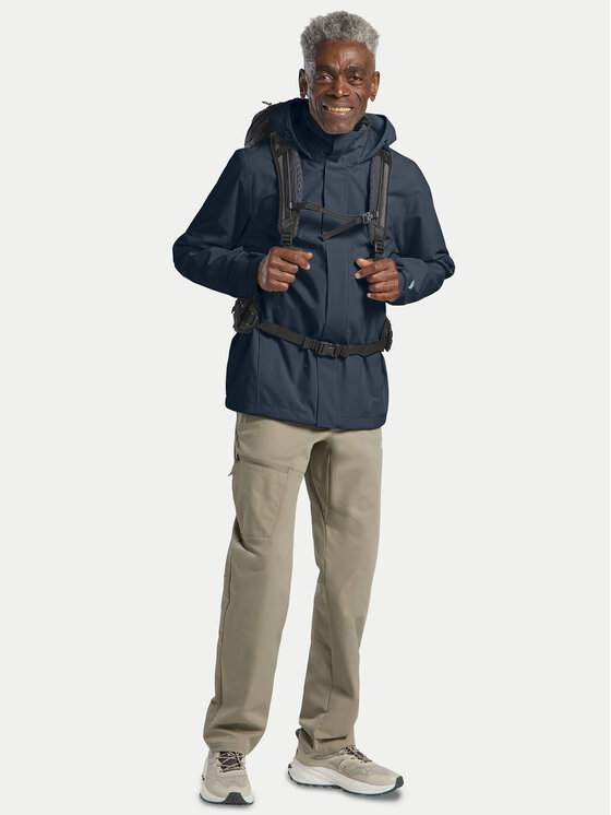 Jack Wolfskin Jack Wolfskin Pohodna jakna Trailtime 2l A63903 Mornarsko modra Regular Fit